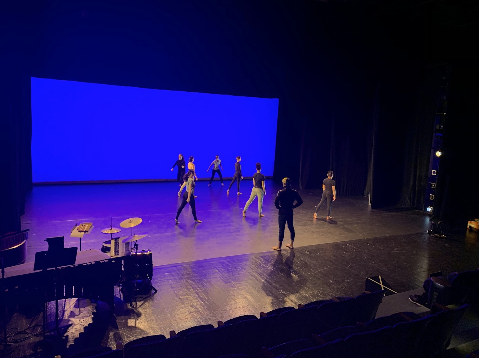 Future Dancers and Dance Makers Tech Rehearsal