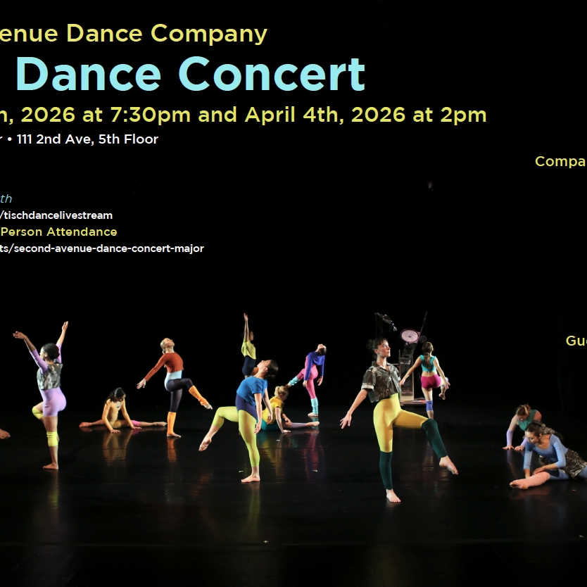 SADC Major Dance Concert Poster