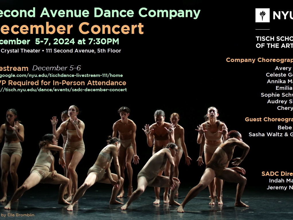 Second Avenue Dance Company December Concert
