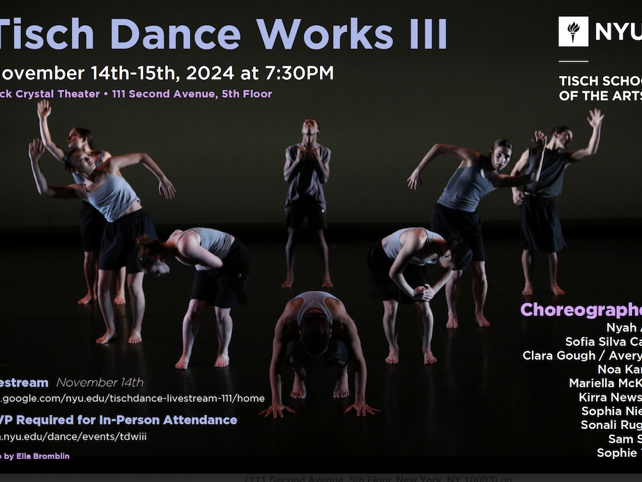 Tisch Dance Works III