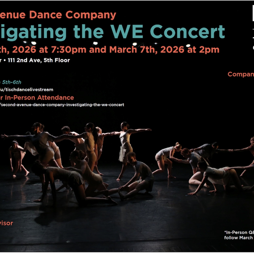 Second Avenue Dance Company: Investigating the WE Concert