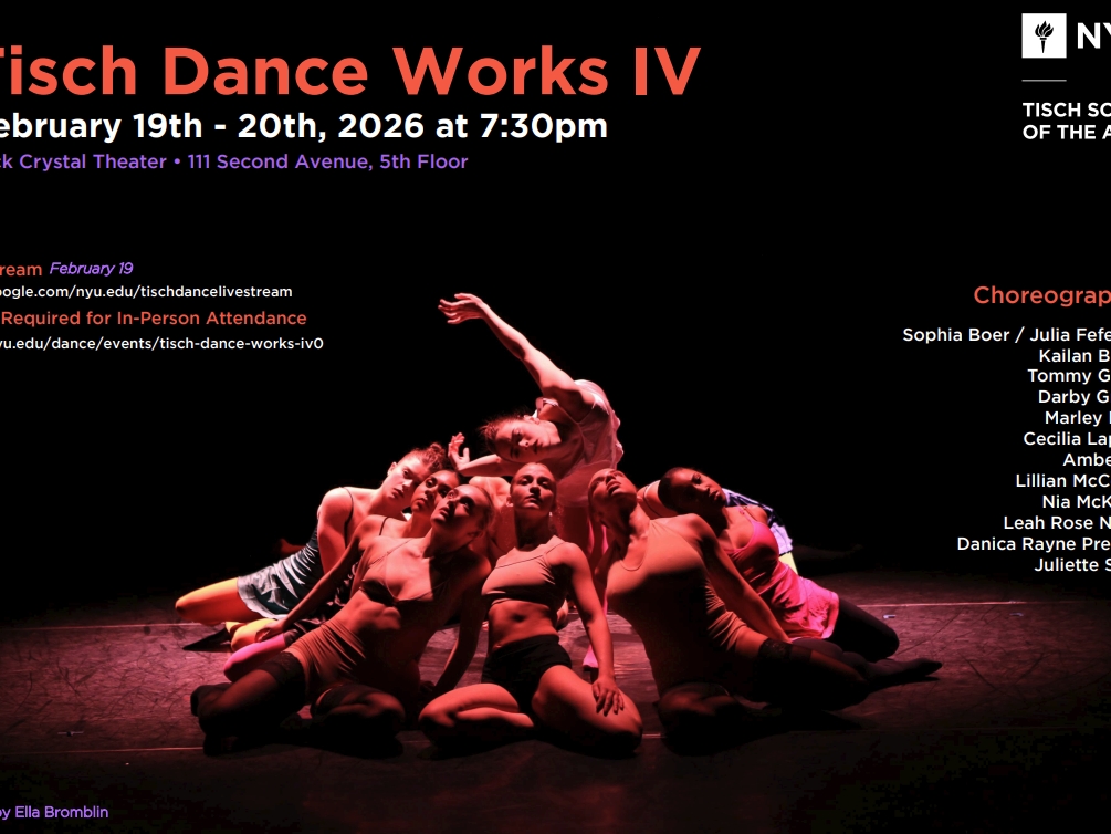 Tisch Dance Works IV