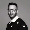 Black and White Photo of Rodrigo Muñoz