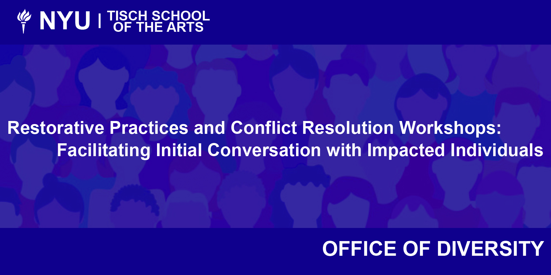 Facilitating Initial Conversation with Impacted Individuals on Office of Diversity background