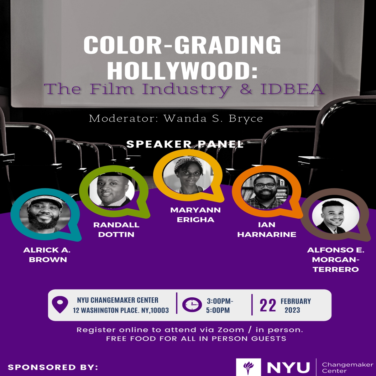 NYUCC Colorgrading Event Poster