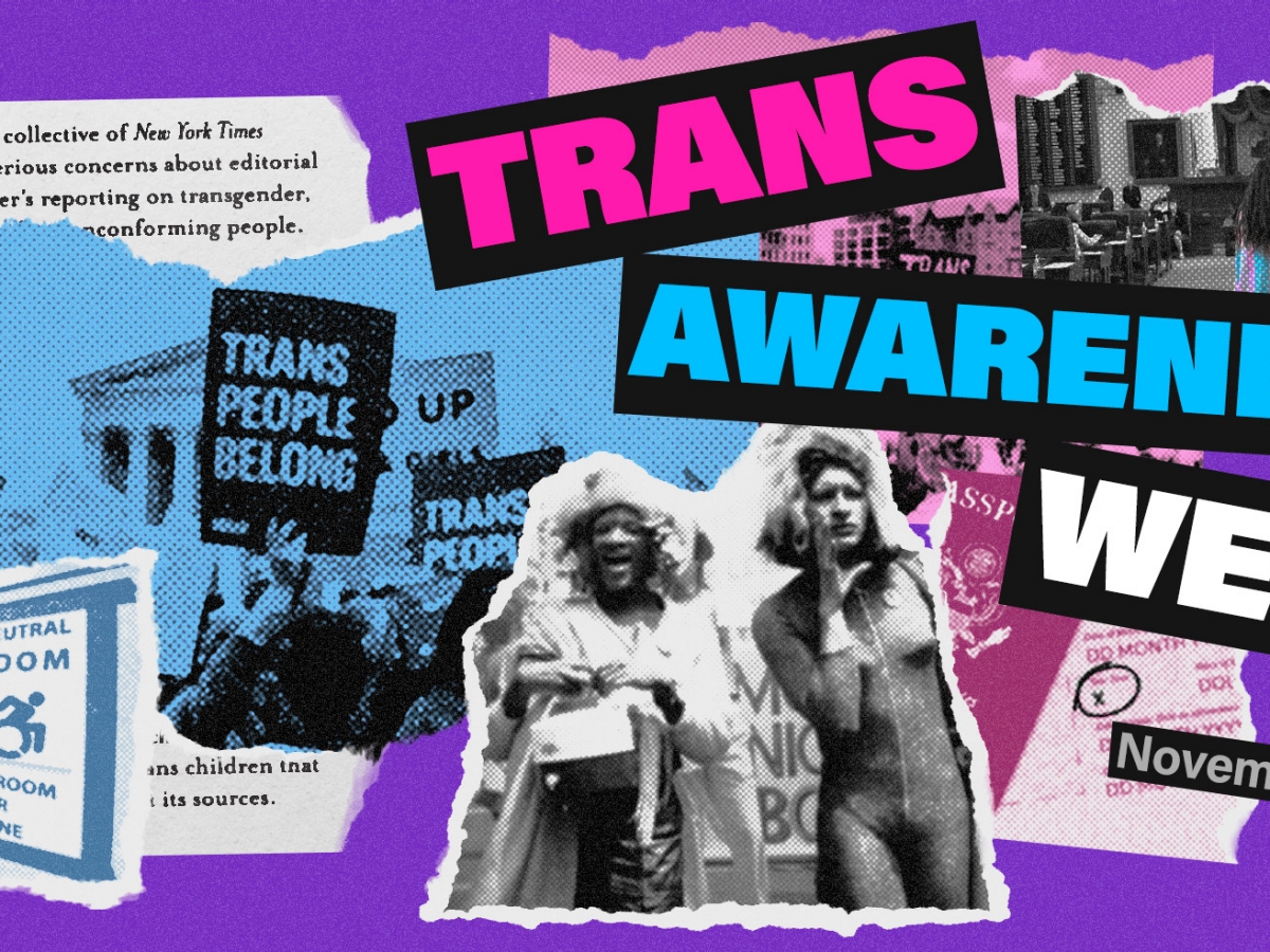 NYU LGBTQ+ Center: Trans Awareness Week 2023
