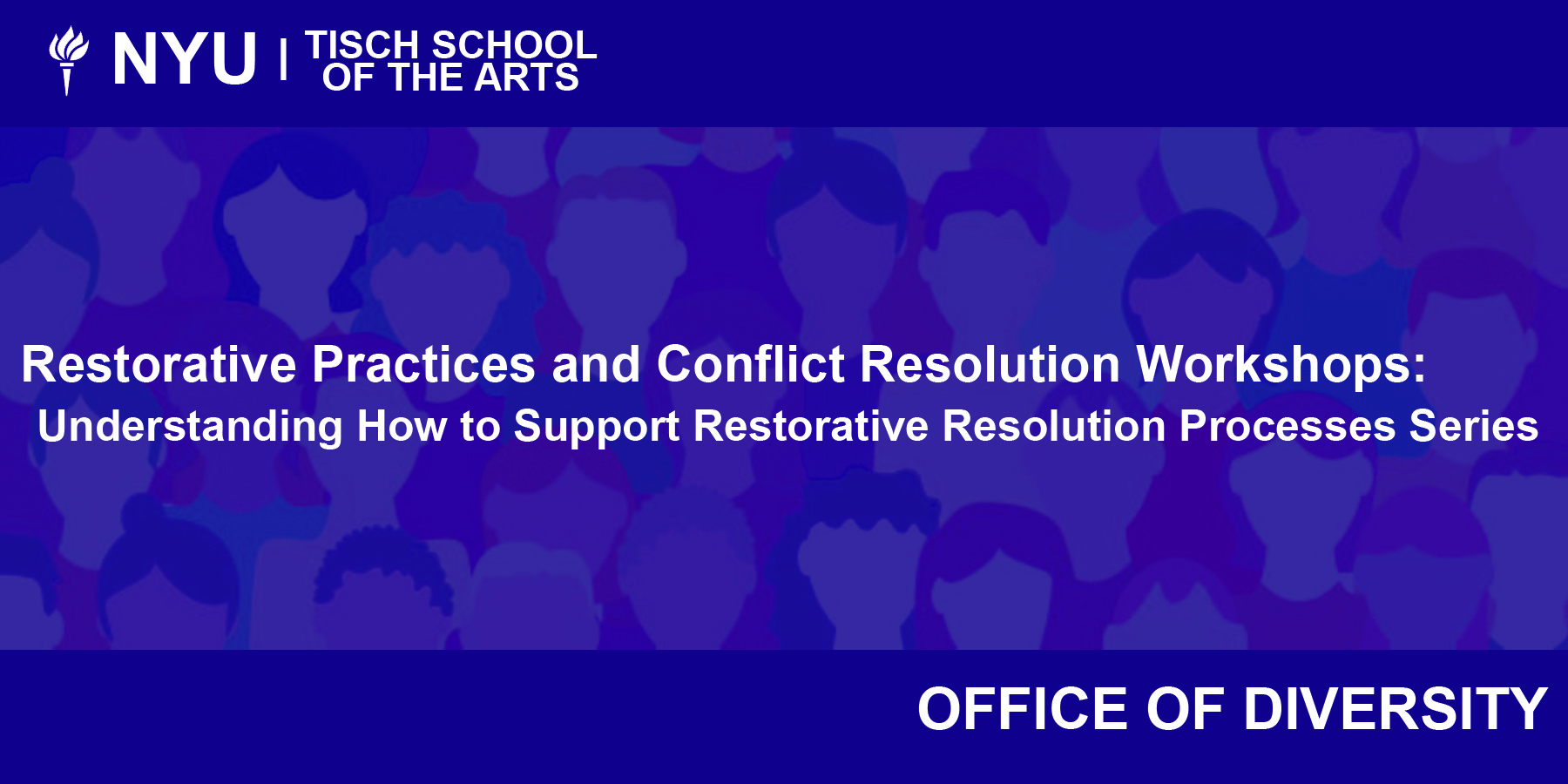 Support Restorative Resolution Processes on Office of Diversity background