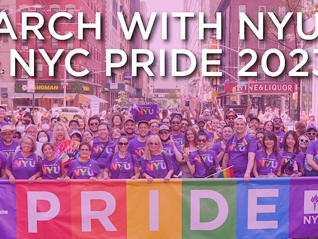 NYU Pride March - Sunday, June 25th, 2023