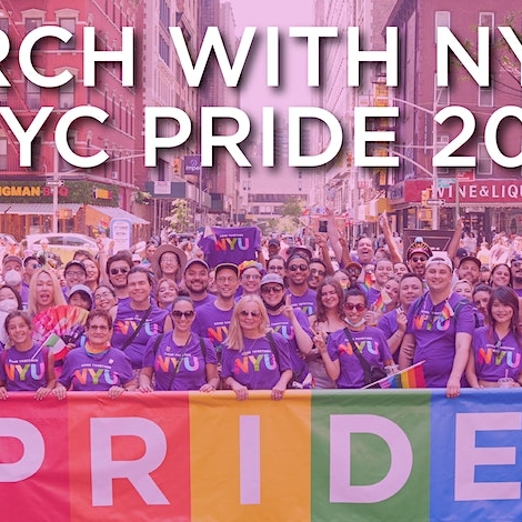 NYU NYC Pride March 2023