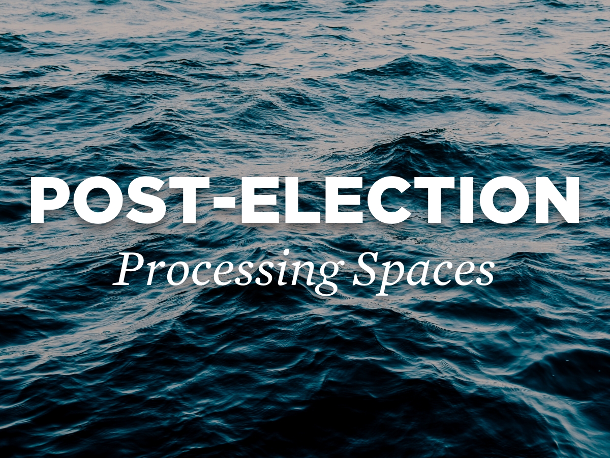 Student Post-Election Processing Spaces for Our Communities