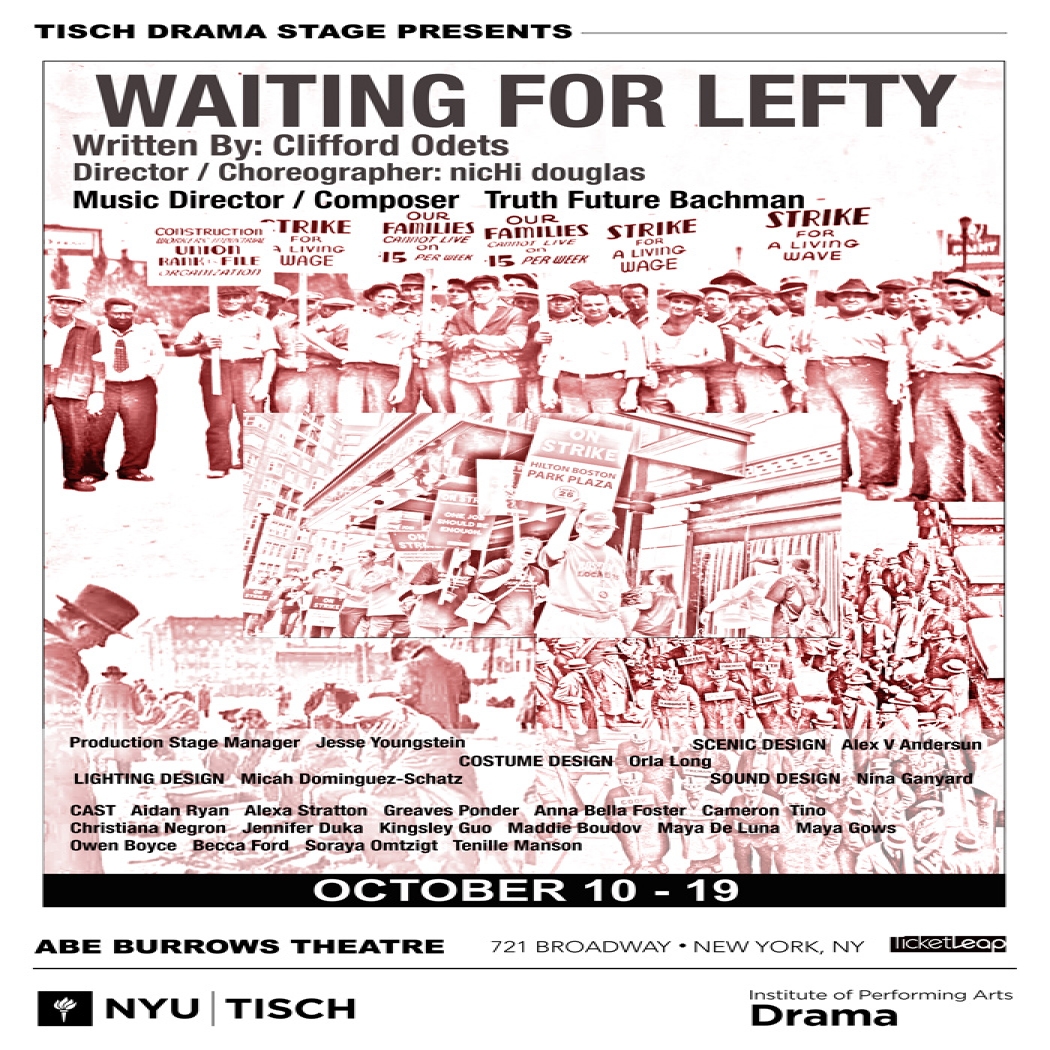 Waiting for Lefty Poster