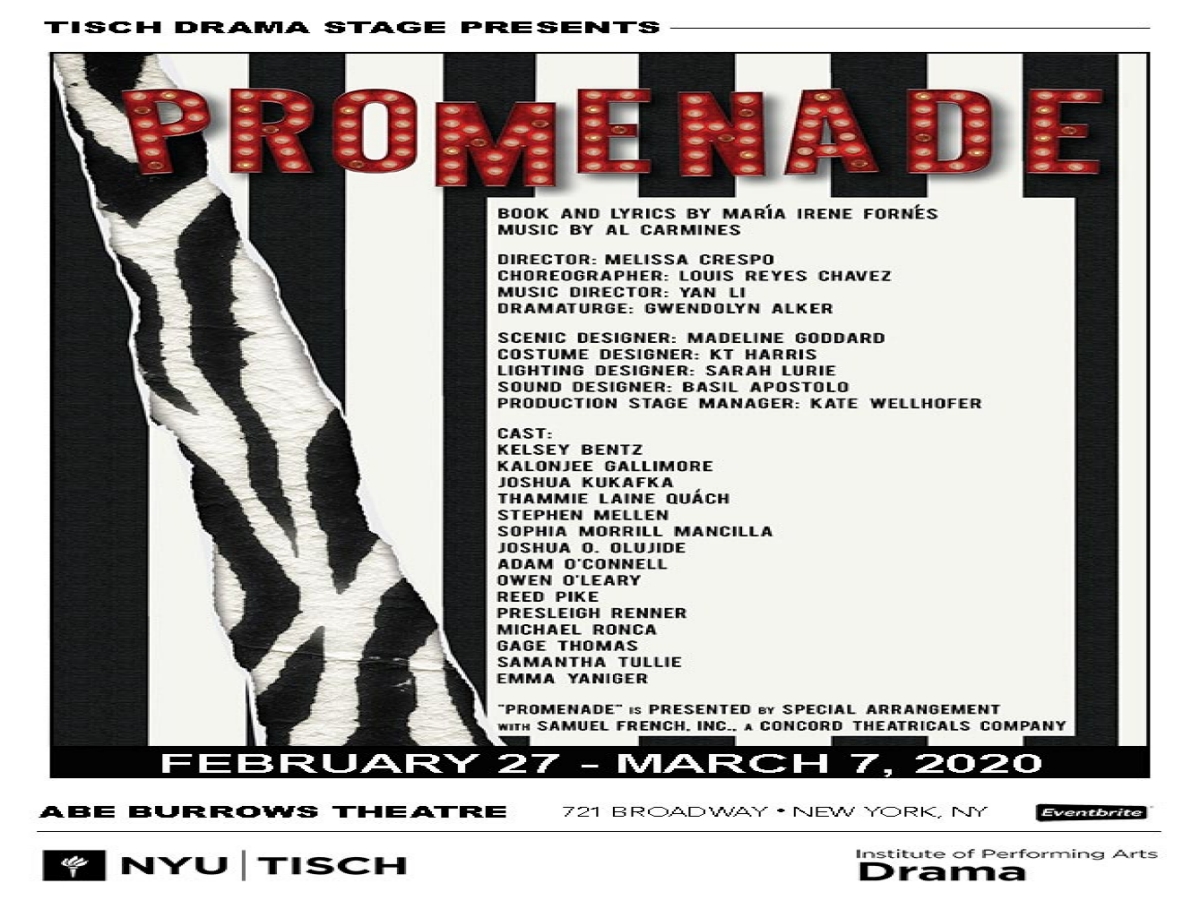 Tisch Drama Stage: Promenade