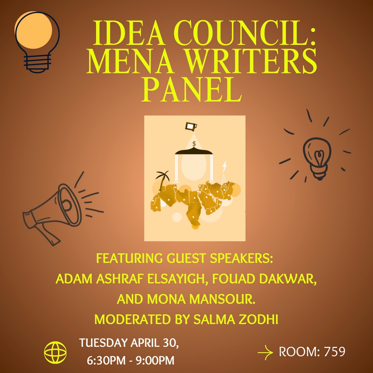 IDEA Council MENA Writers Panel