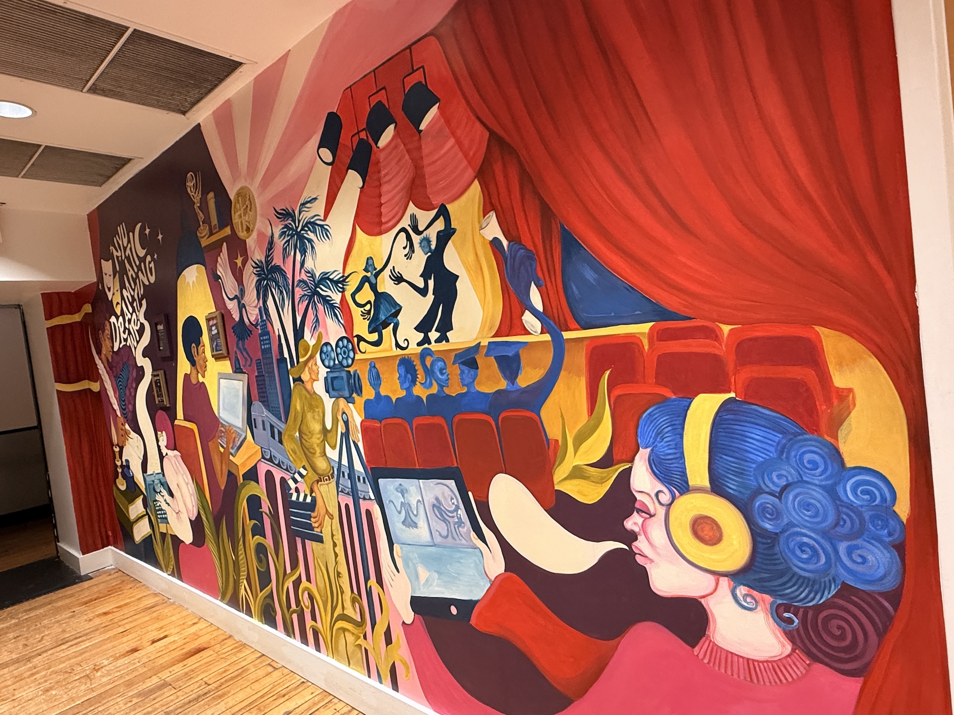 Dramatic Writing Community Mural