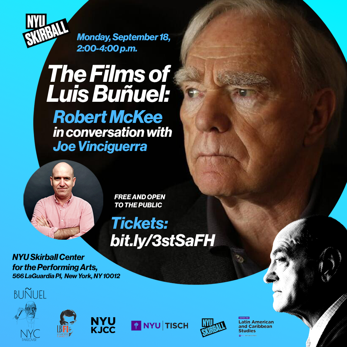 The Films of Luis Buñuel: Robert McKee in conversation with Joe Vinciguerra