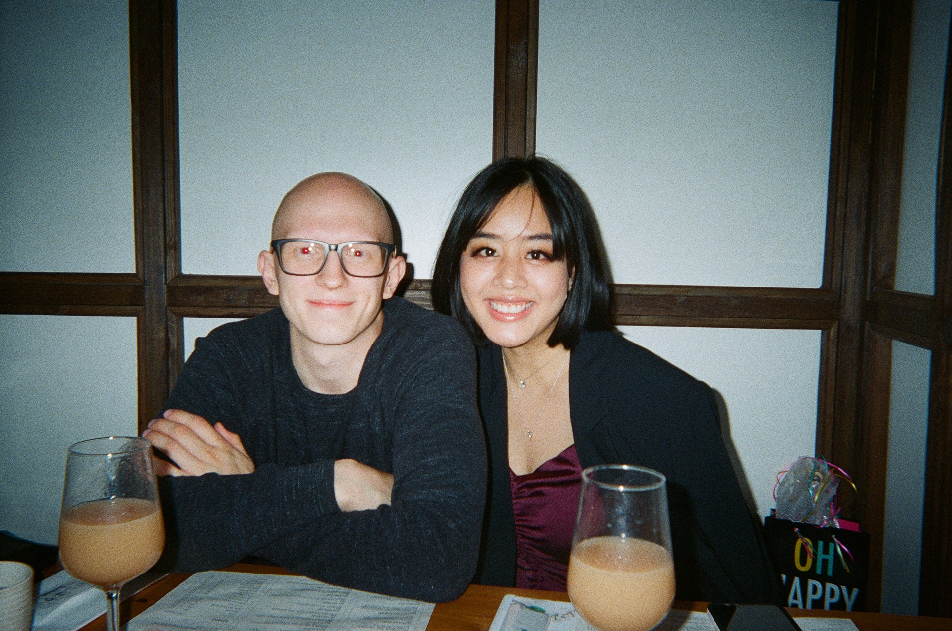 Daniel Muller (left), Stephanie Gong (right)