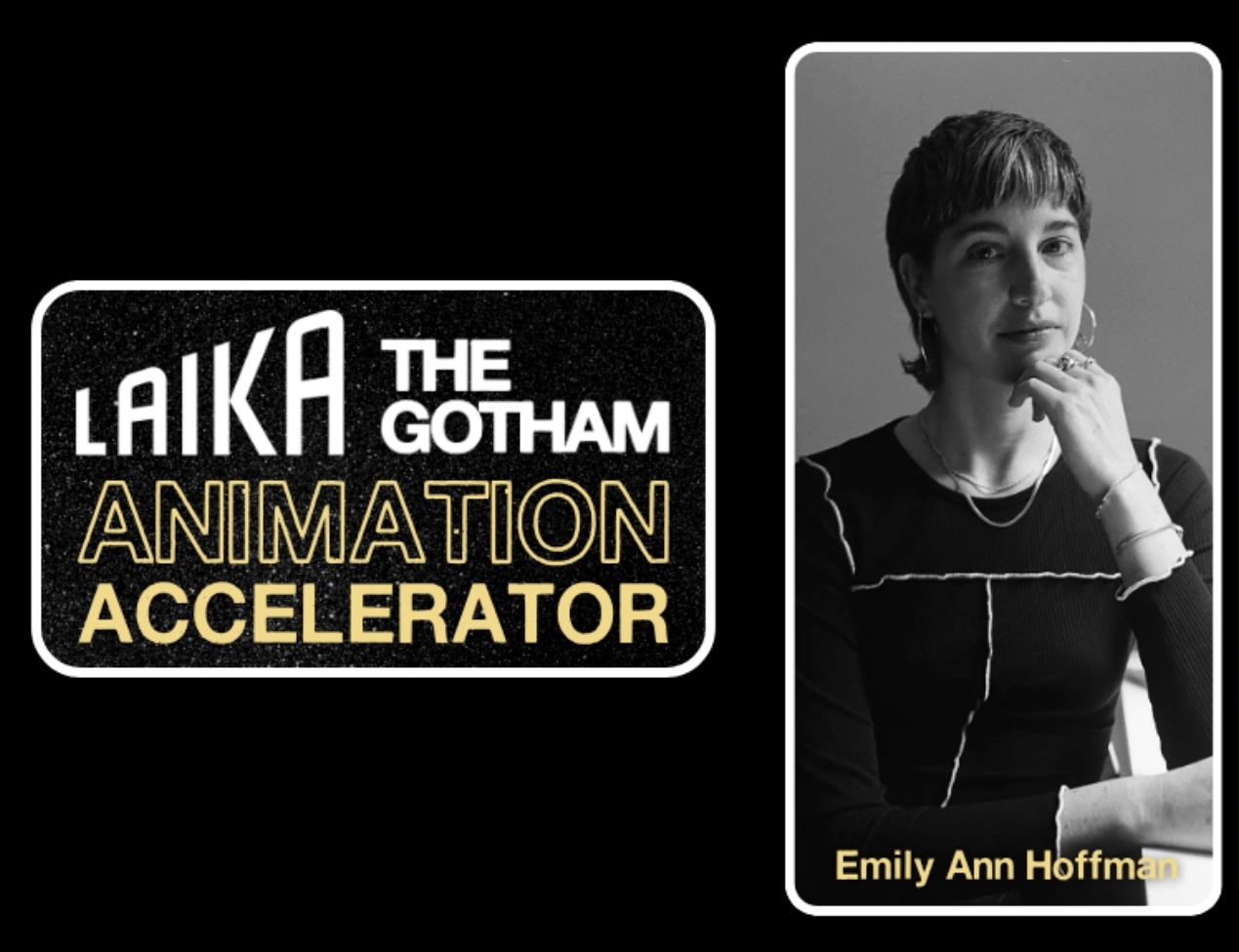 LAIKA The Gotham Animation Accelerator - picture of UGFTV faculty Emily Ann Hoffman