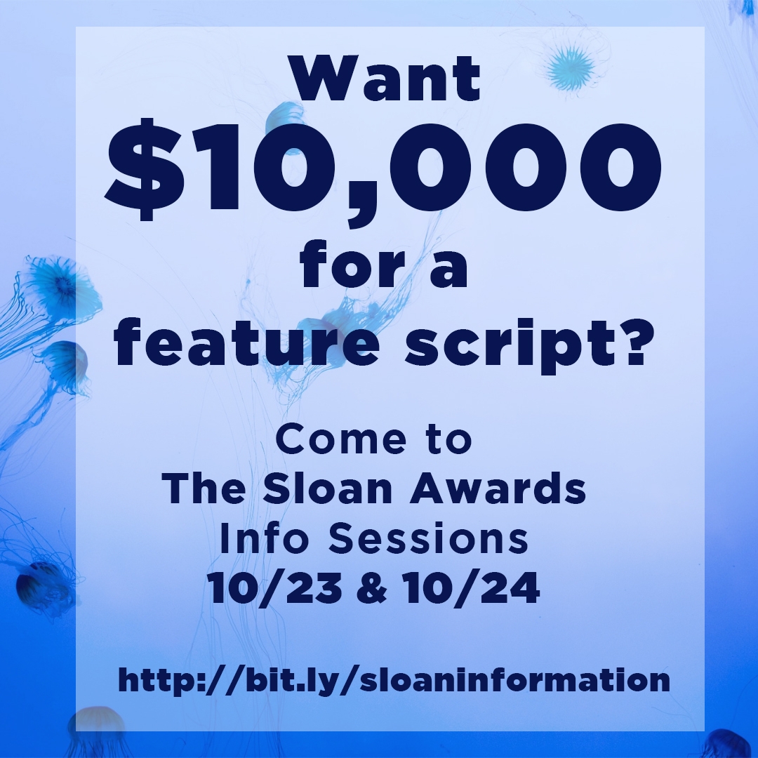 The Sloan Awards Info Sessions