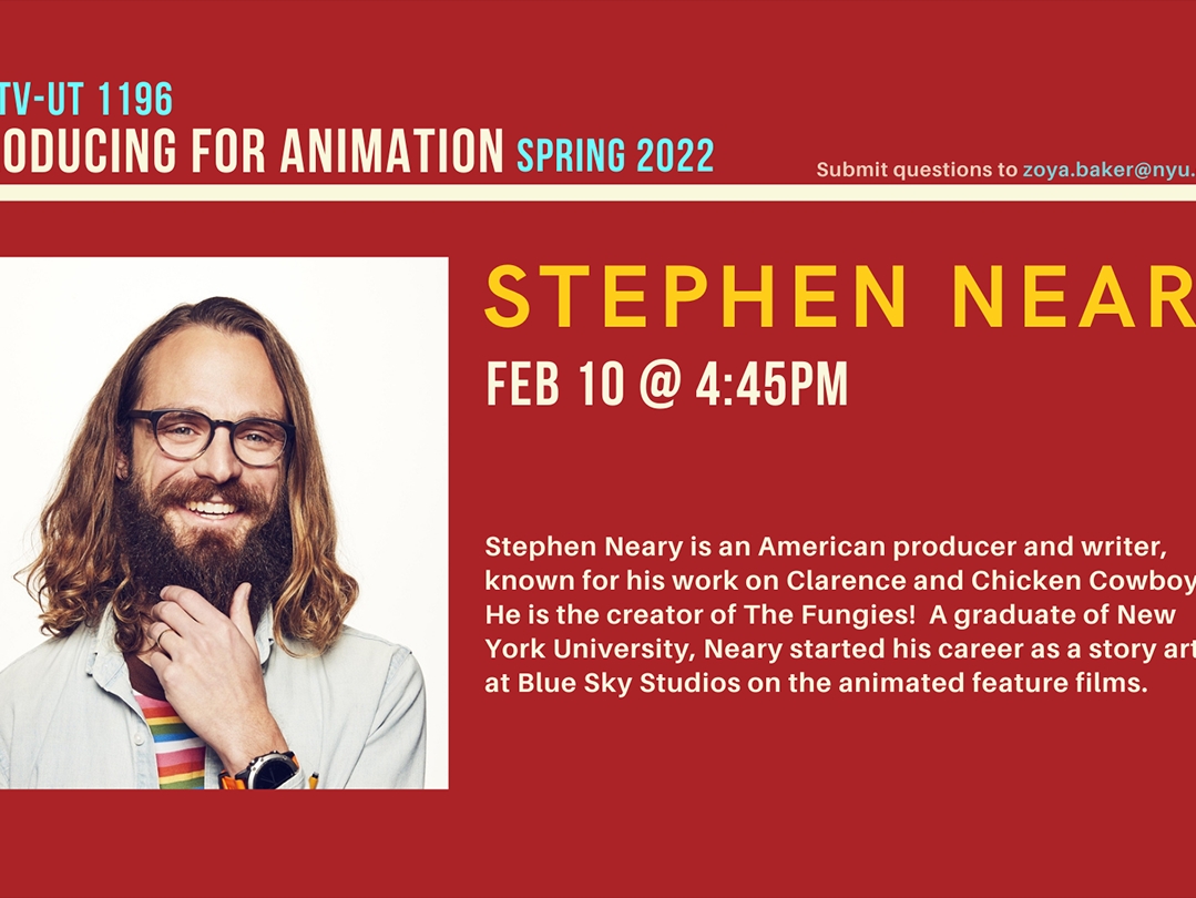 Producing for Animation : Stephen Neary