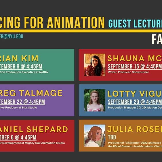 UGFTV Producing for Animation Guest Lecture Series