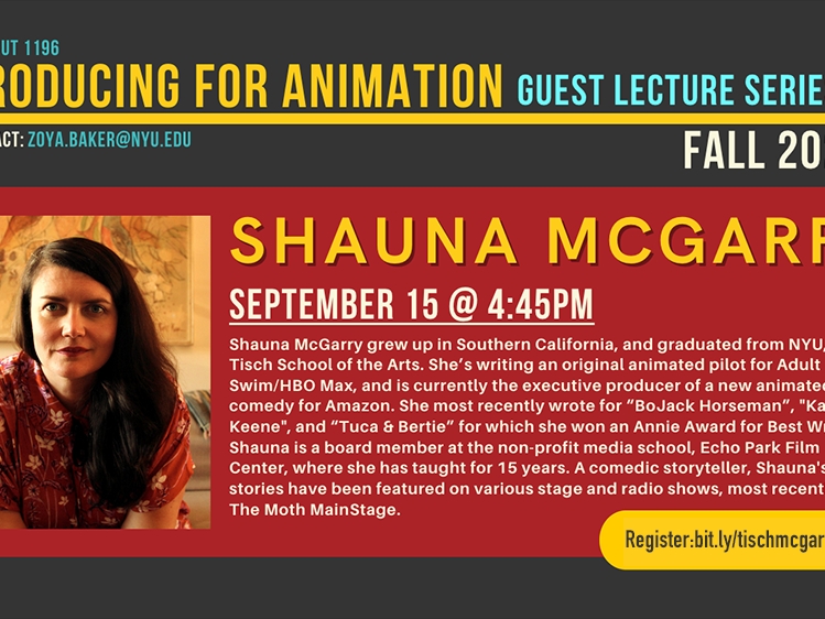 UGFTV Producing for Animation Series: Shauna McGarry