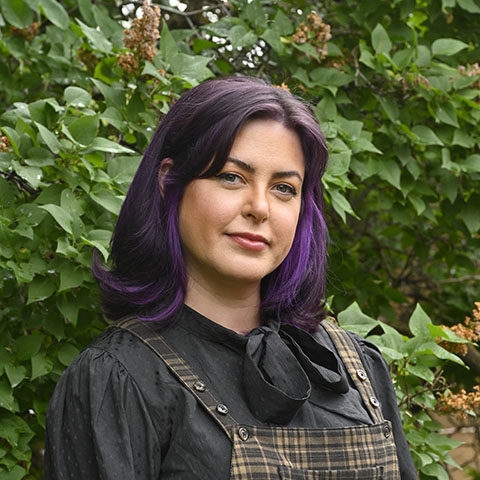 Portrait of Assistant Arts Professor Ashley Guajardo