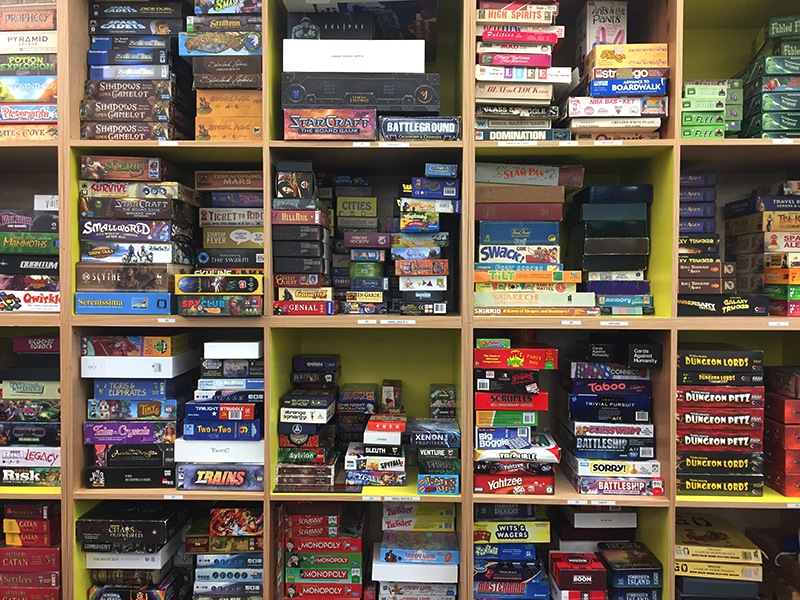 Exploring the NYU Game Center Tabletop Library