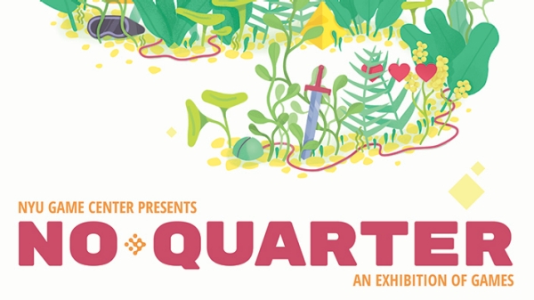 Woman explores a forrest in the 2018 No Quarter Poster