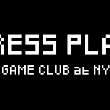 Press Play a game club at NYU