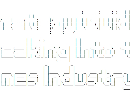 Strategy Guide: Breaking Into the Game Industry
