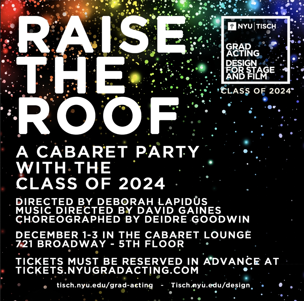 Raise the Roof: A Cabaret Party with the Class of 2024