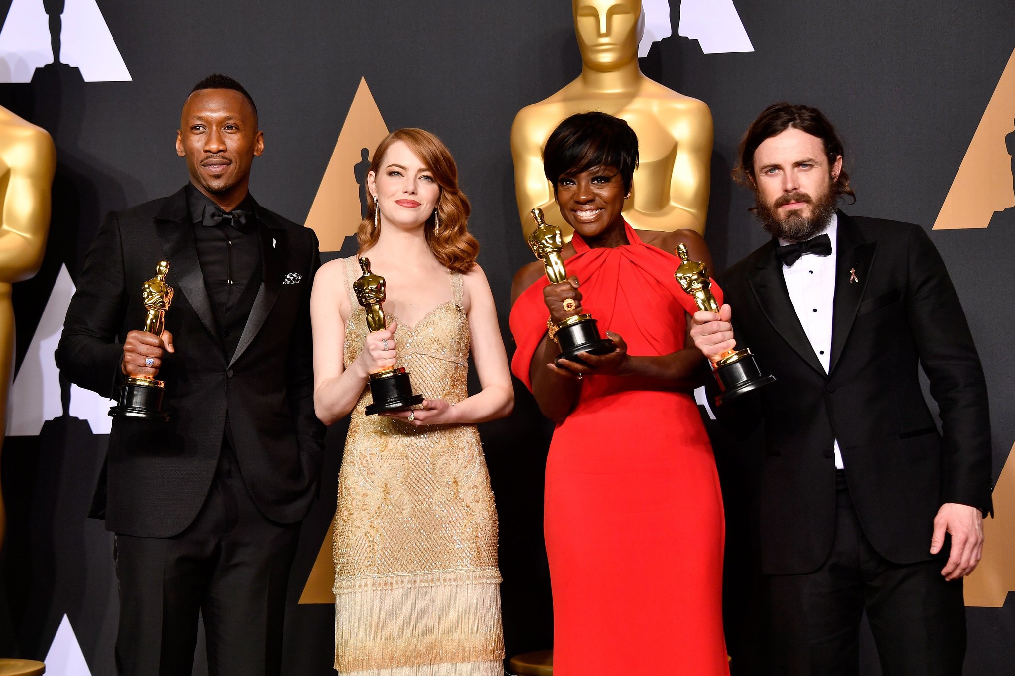 2017 Oscar Winners: Mahershala Ali, Emma Stone, Viola Davis and Casey Affleck