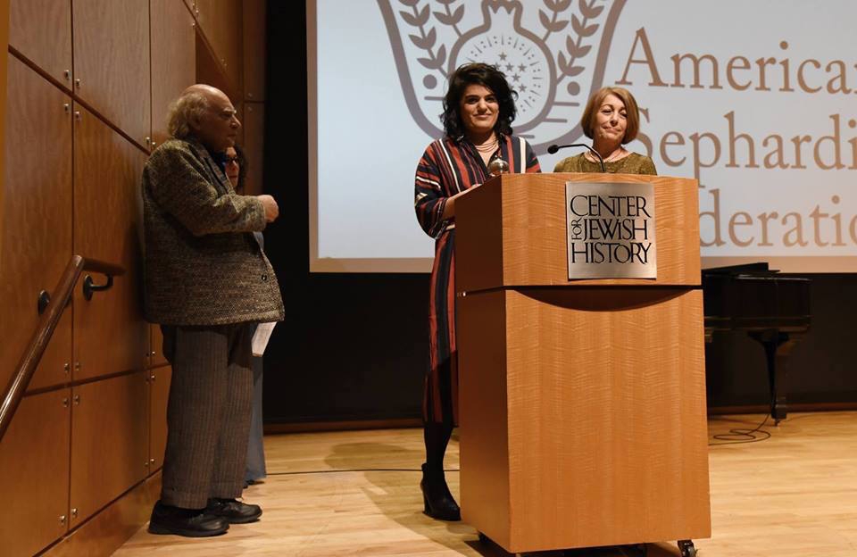 Na'ama Keha Accepts the Ronit Elkabetz Award