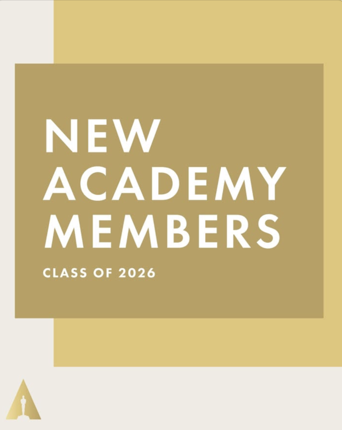 2026 New Academy Members