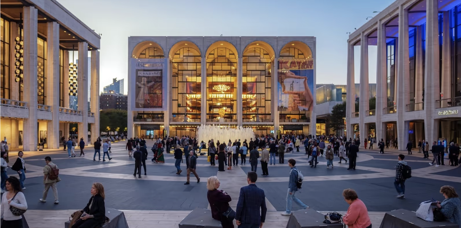Photo of the Lincoln Center.