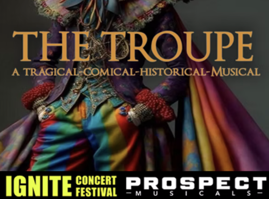 Promo poster for THE TROUPE.