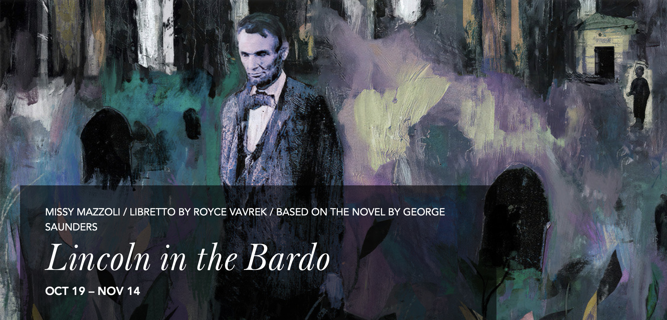 Promo poster for LINCOLN IN THE BARDO