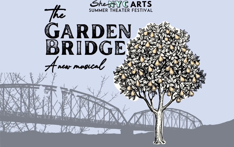 Promo poster for THE GARDEN BRIDGE.
