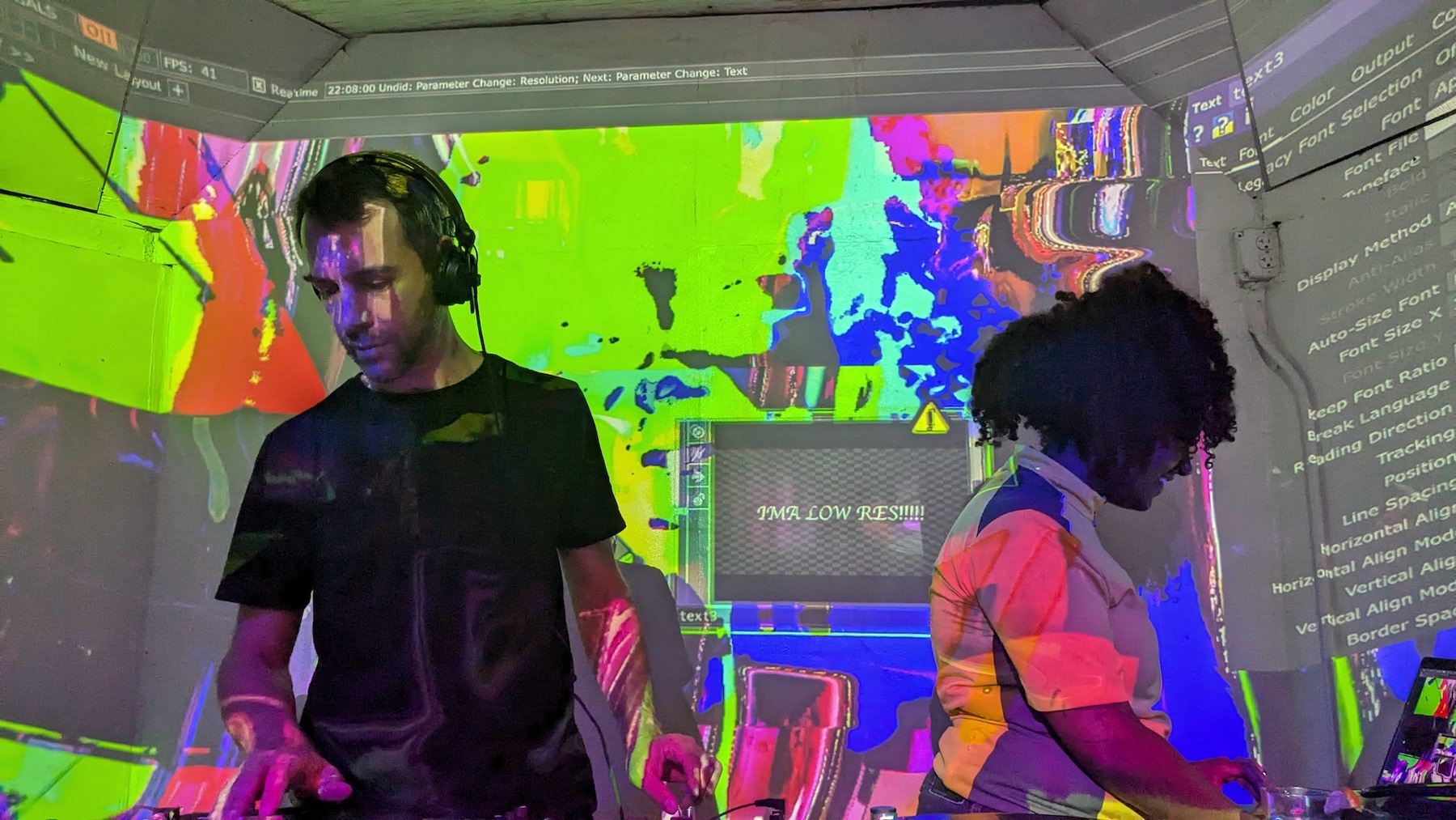 ima low res students performing