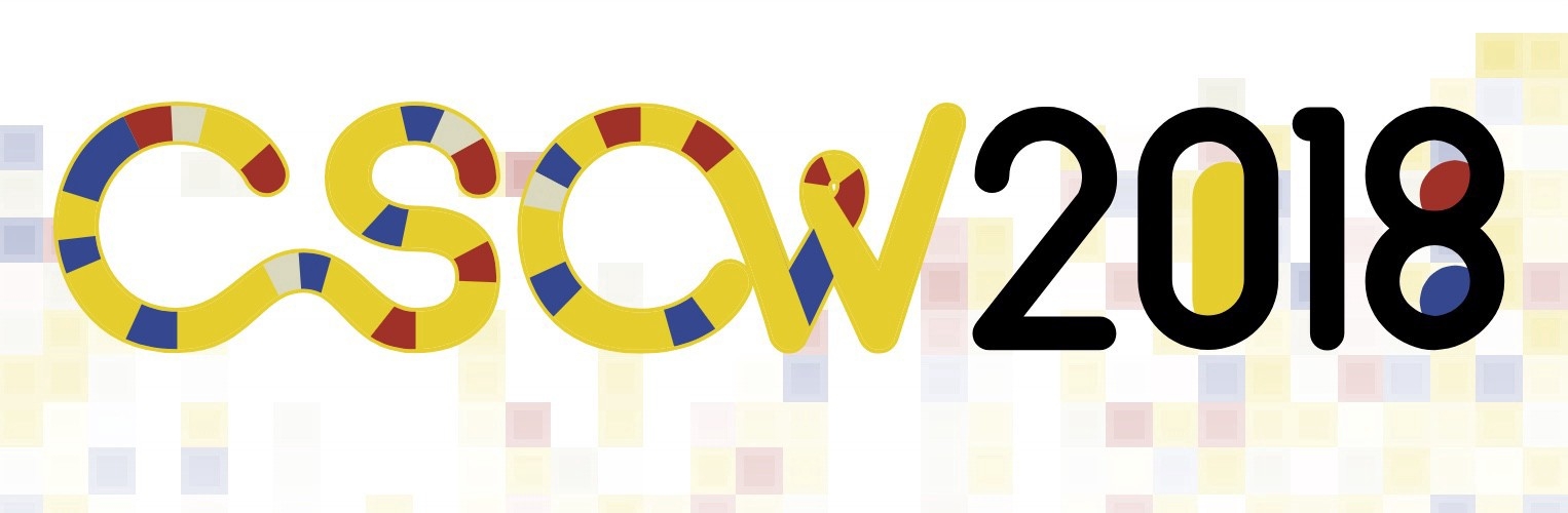 Logo that reads CSCW2018