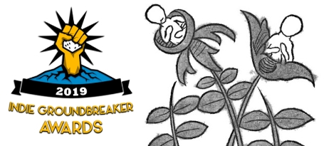 Indie Groundbreaker Award logo and Verdure logo
