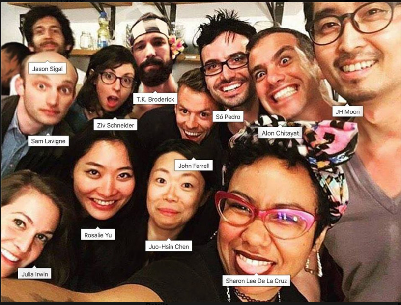 Group photo of 2015-2016 residents