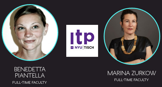 Headshots of Benedetta Piantella and Marina Zurkow