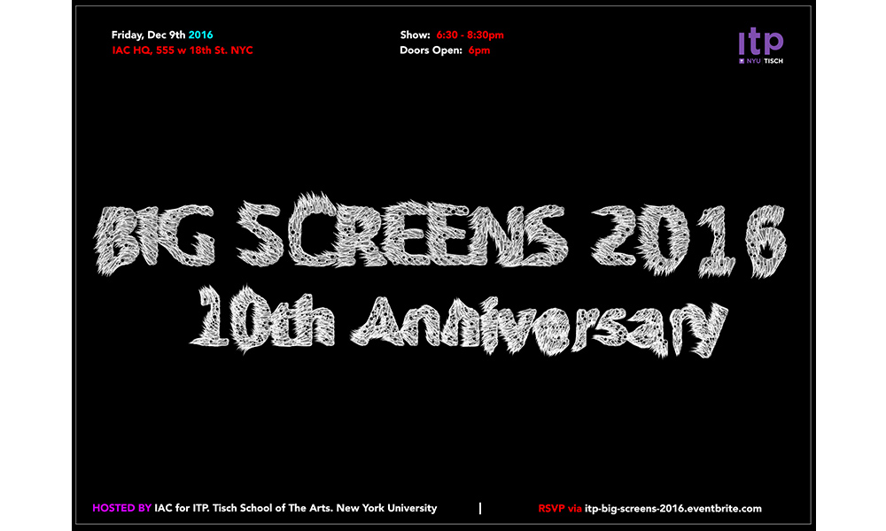 Big Screens 2016 Flyer