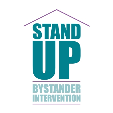 Bystander Intervention logo that reads Stand Up