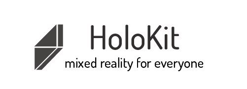 logotype for HoloKit - Mixed reality for everyone