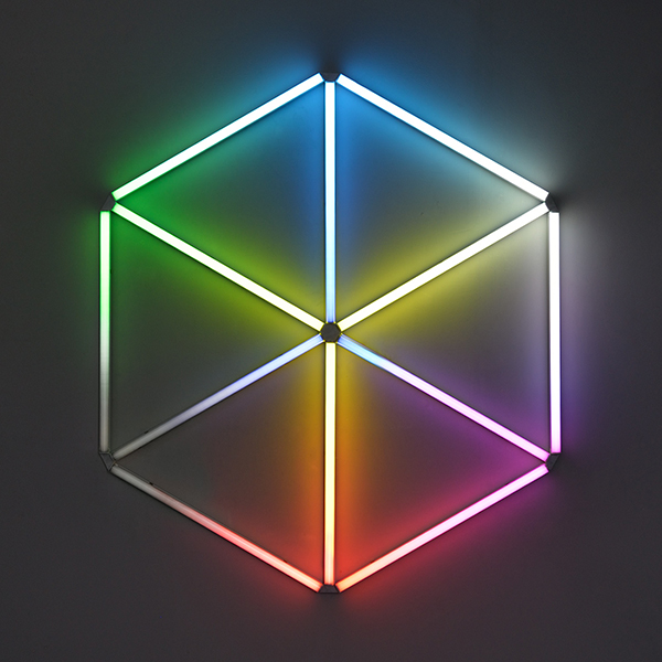 James Clar light sculpture