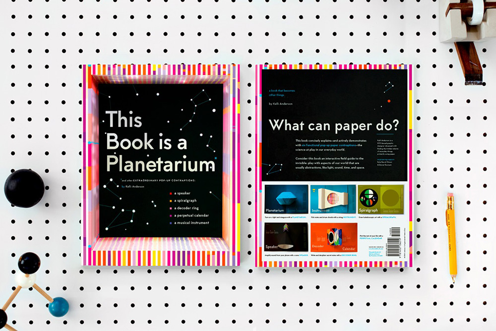 Cover of a book that reads This Book is a Planetarium