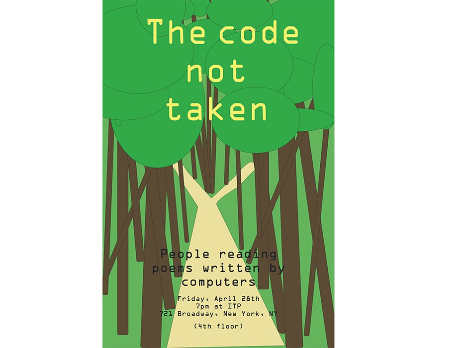 People Reading Poems Written By Computers