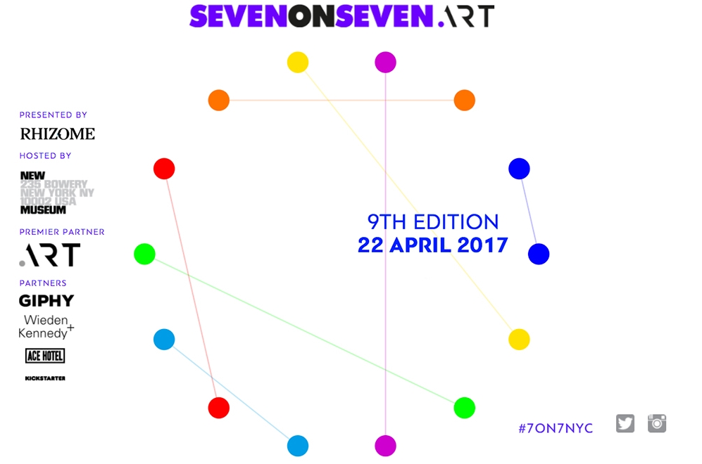 Poster on seven on seven art